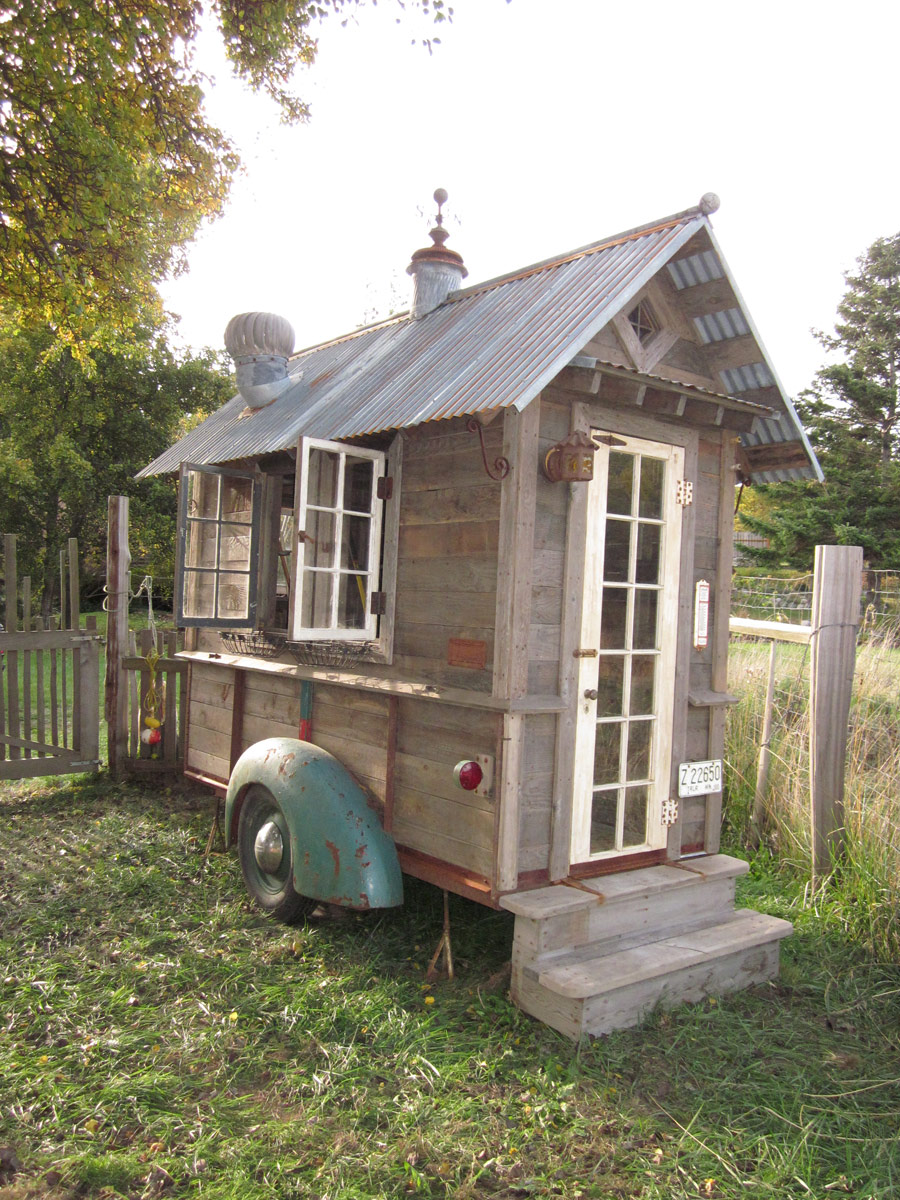 Rustic Tiny House Trailer
