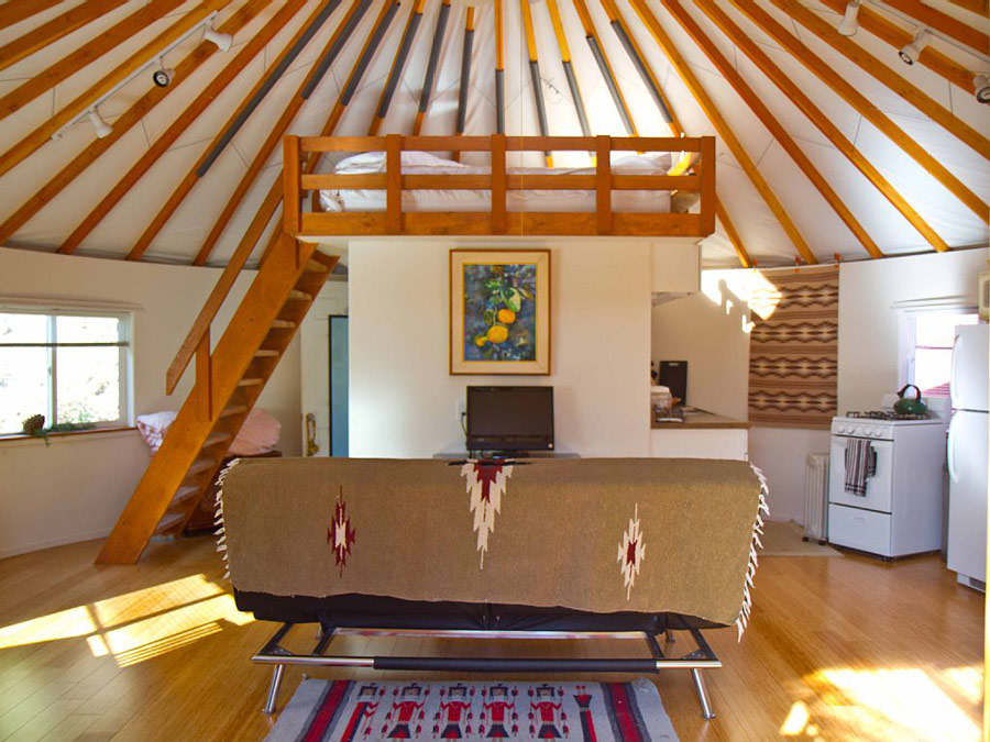 Malibu Yurt - Tiny House Swoon
