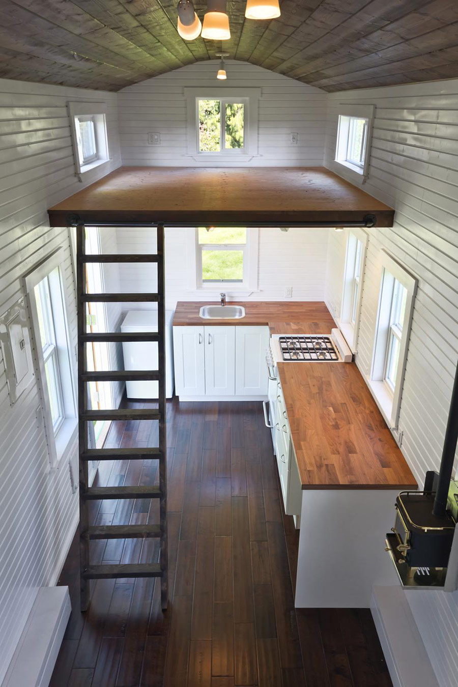 Free Tiny House Plan Without Loft Under 400sq Ft Smal