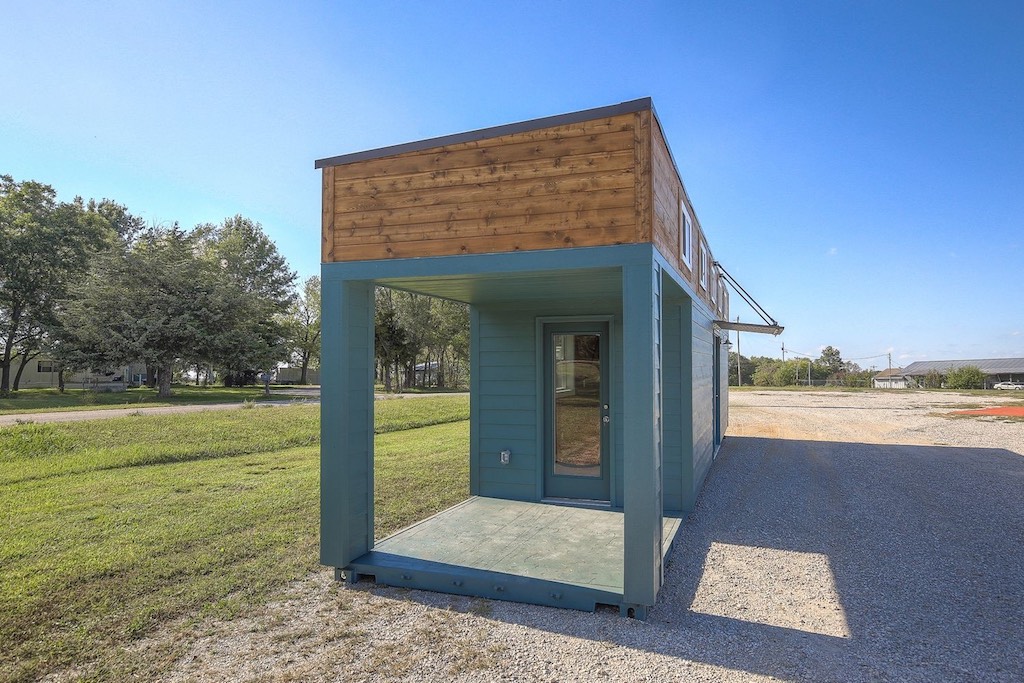 Container Home With Porch Tiny House Swoon